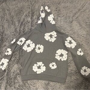 DENIM TEARS Gray XL Hoodie